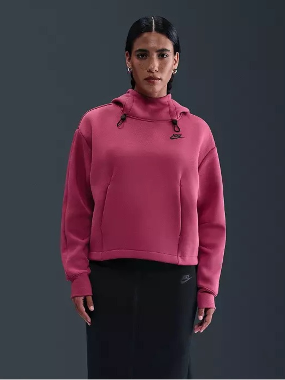 Nike Rose Pink Hooded Pullover